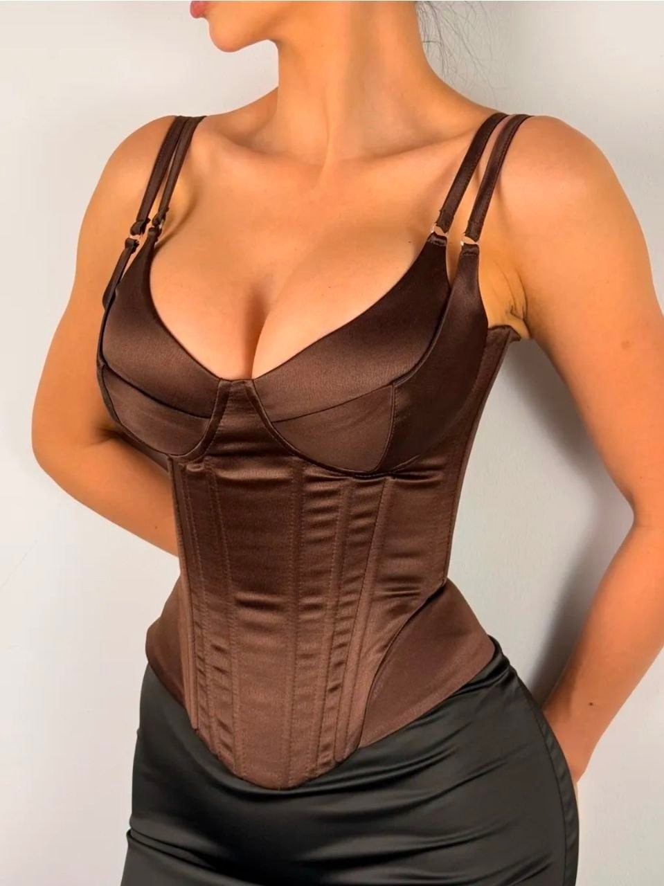 корсет топ вечерний lelain 304500284,корсет,атласное платье,корсет и юбка,корсет вечерний