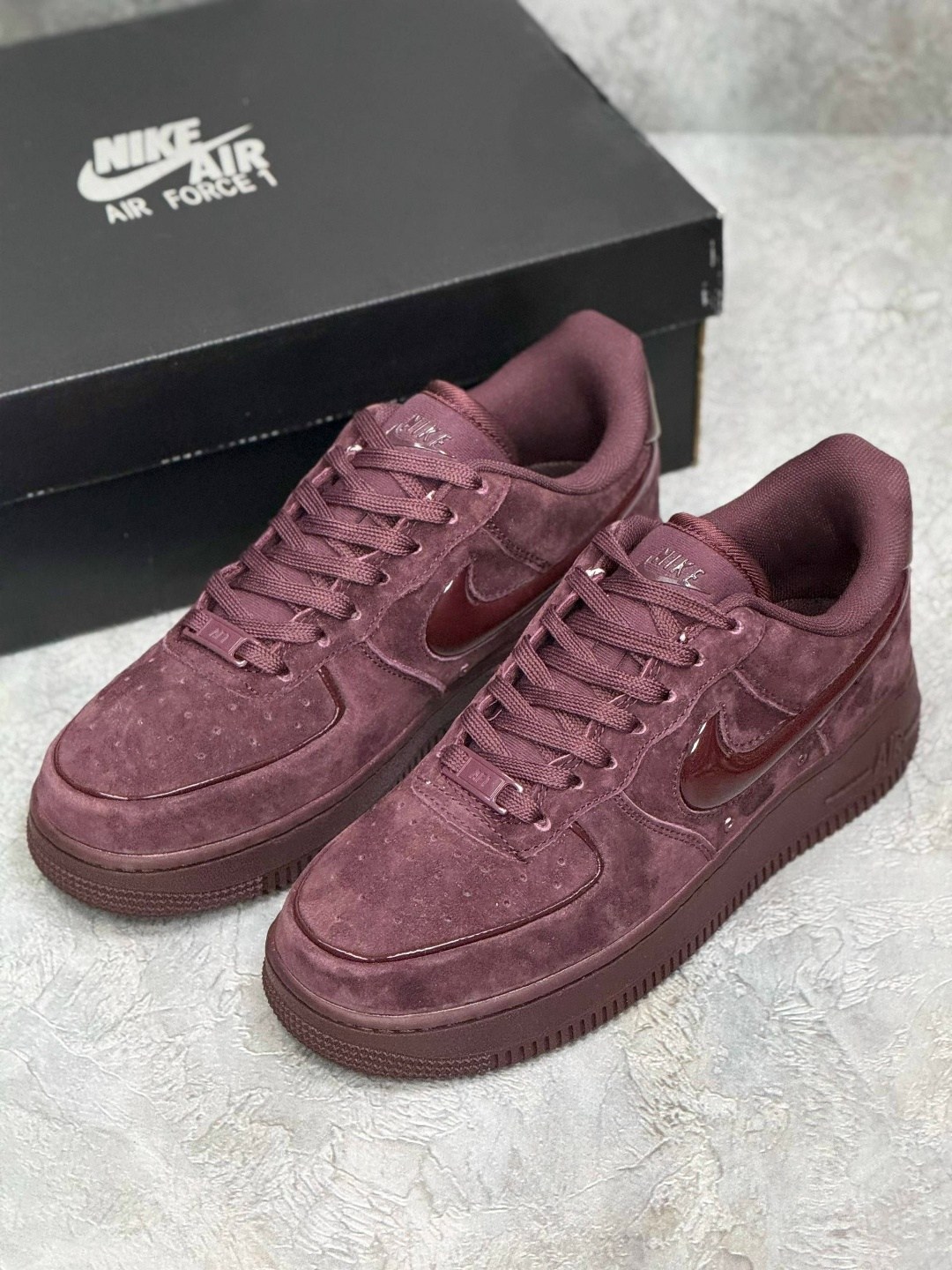 nike air force 1 low цвет бордовый,кроссовки nike air force 1 low цвет бордовый,nike air force 1 '07,nike air force 1 low,кроссовки nike air force 1