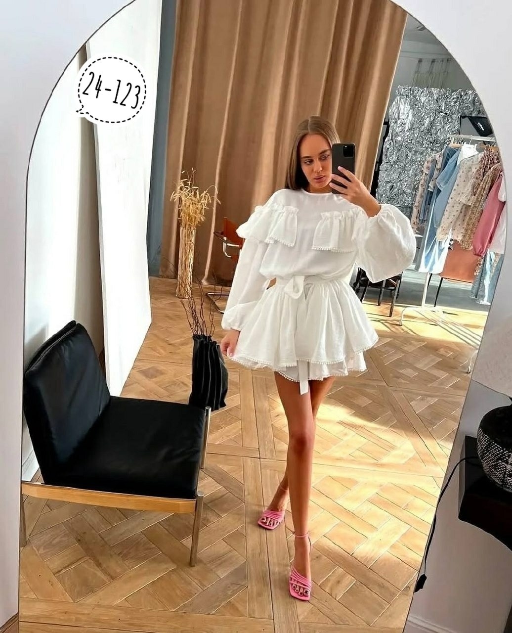 платье с рюшами,платье с оборками,платья для девочек,платье женской,стильное платье