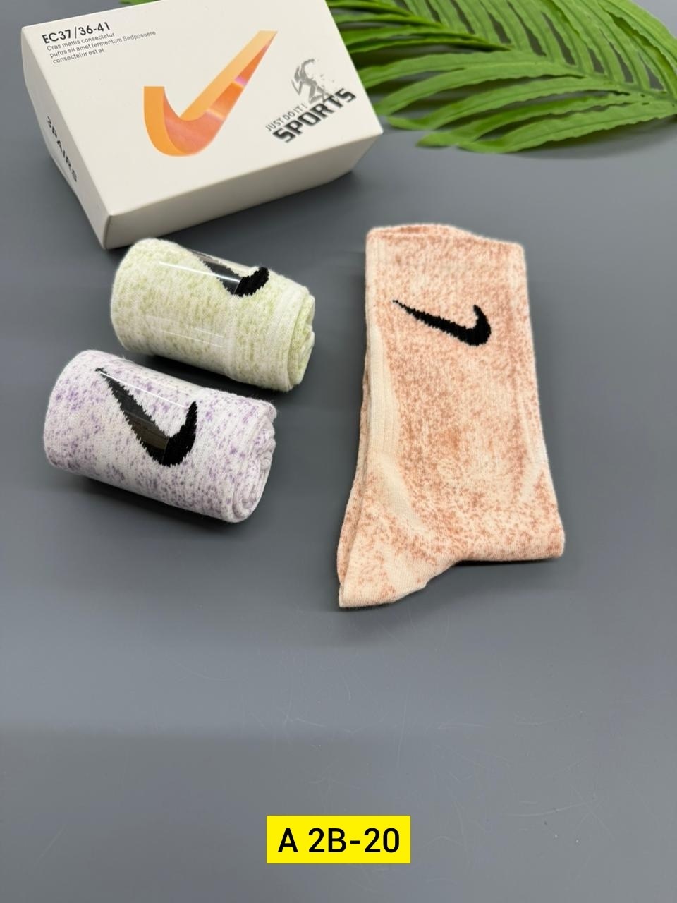комплект носков nike,носки спортивные,носки женские nike,носки спорт,набор носков найк 6 пар