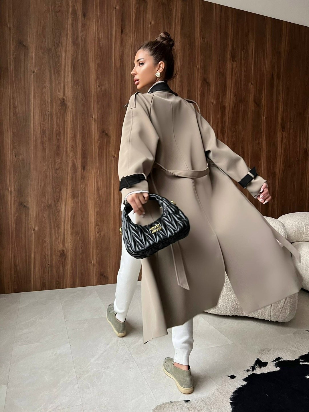 тренч плащ,тренч длинный с поясом,плащ тренч женский,тренч пальто длинный плащ,плащ женский черный