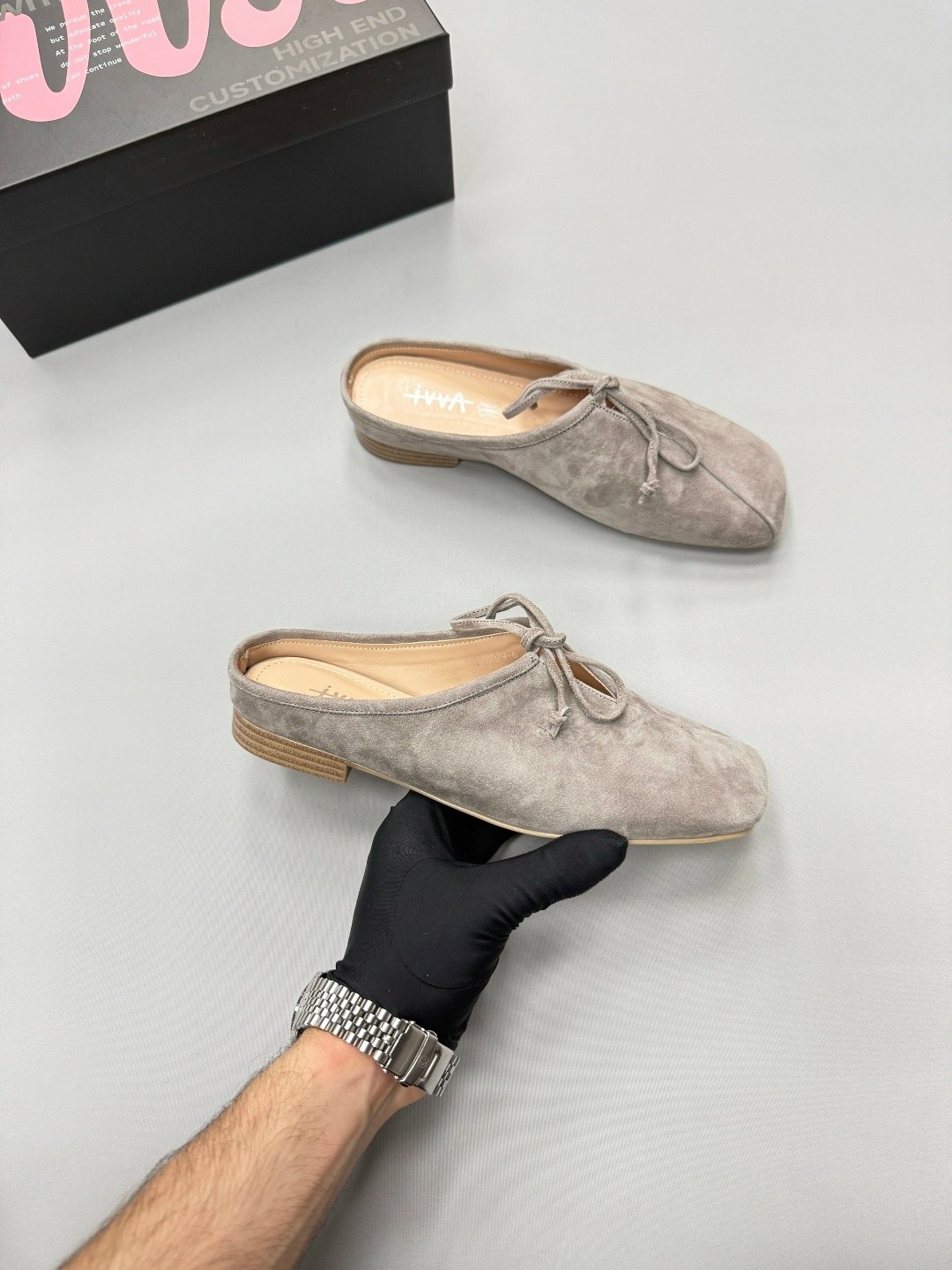 ,замшевые мюли,мюли женские,женские , мюли