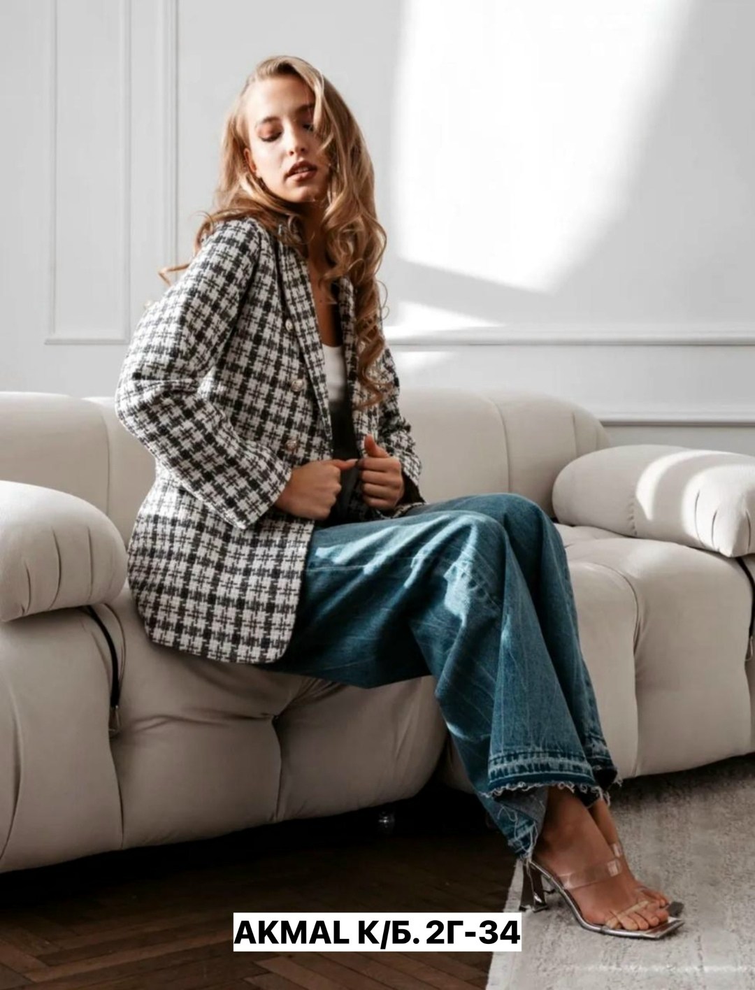 пиджак твидовый жакет,женский пиджак,твидовые жакеты,жакет,твидовый пиджак удлиненный приталенный жакет в клеточку obba 108522662