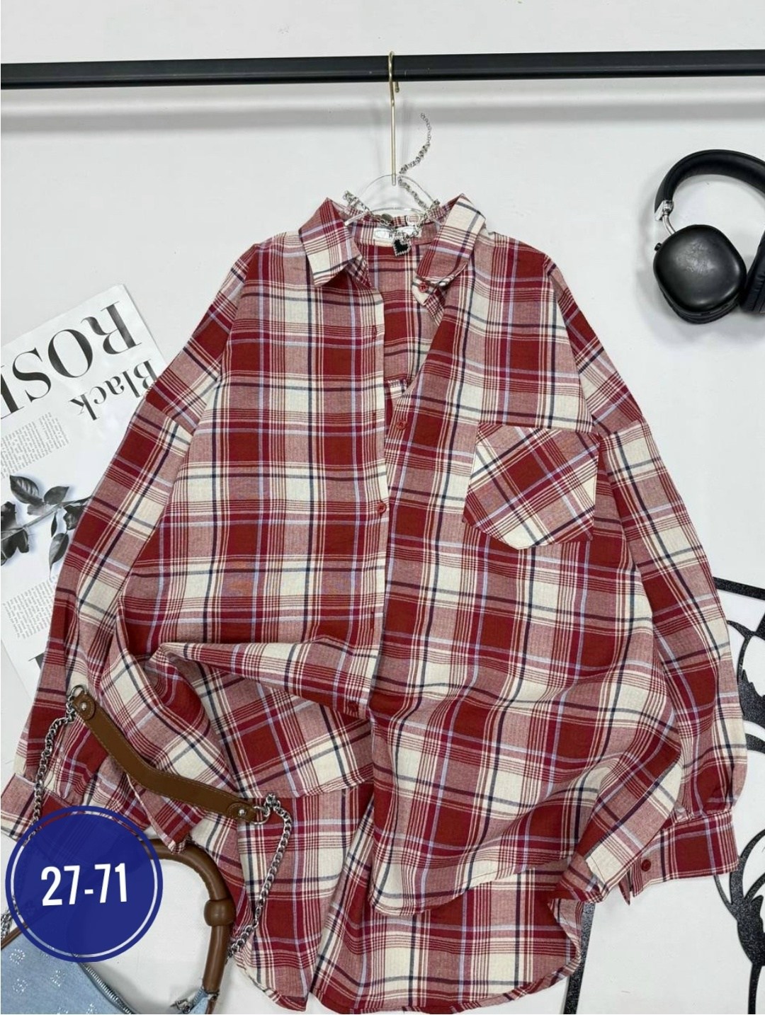 женская рубашка,рубашка,рубашка женская в клетку оверсайз,рубашка в клетку оверсайз на кнопках,рубашка в клетку