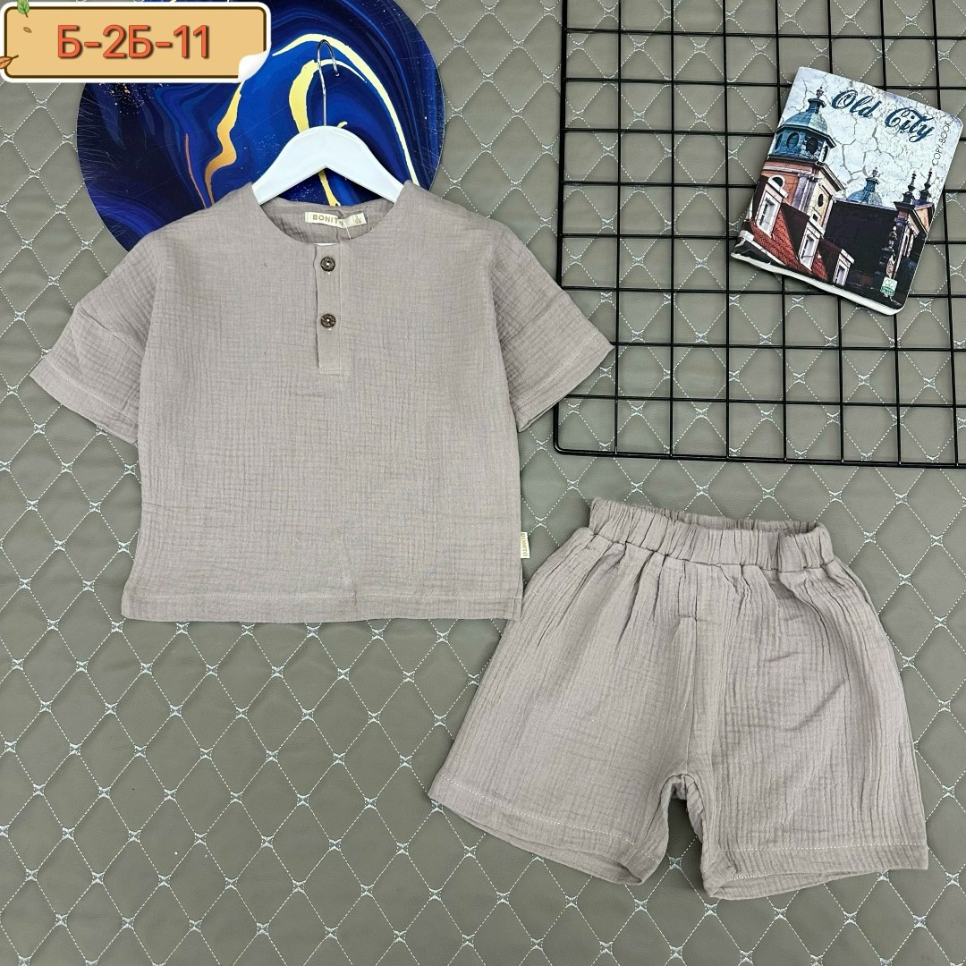 костюм муслиновый детский,муслиновый костюм для мальчика,муслиновый костюм для малыша,одежда мальчика,костюмчик