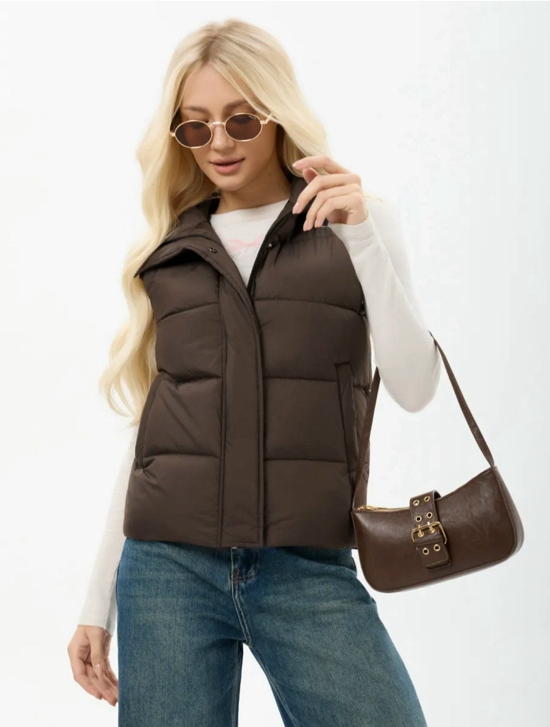 жилет женский безрукавка утепленная зимняя одежда light sun fashion 23852286,жилет женский,жилет утепленный женский,жилет утепленная,женская жилетка