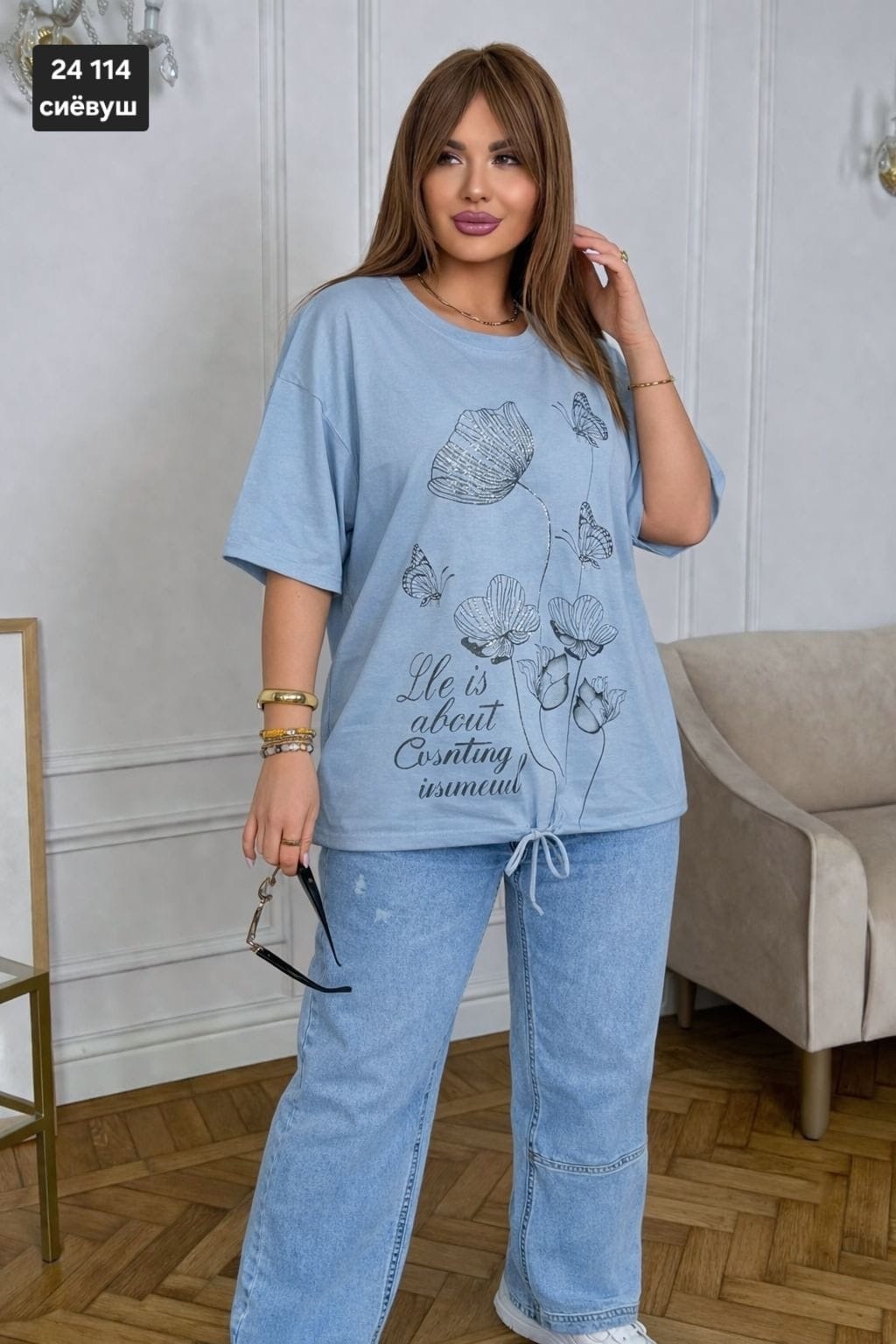 футболки женская,футболки женская оверсайз,туника женская,джемпер rumoda 2182 графитовый,свитшот женская