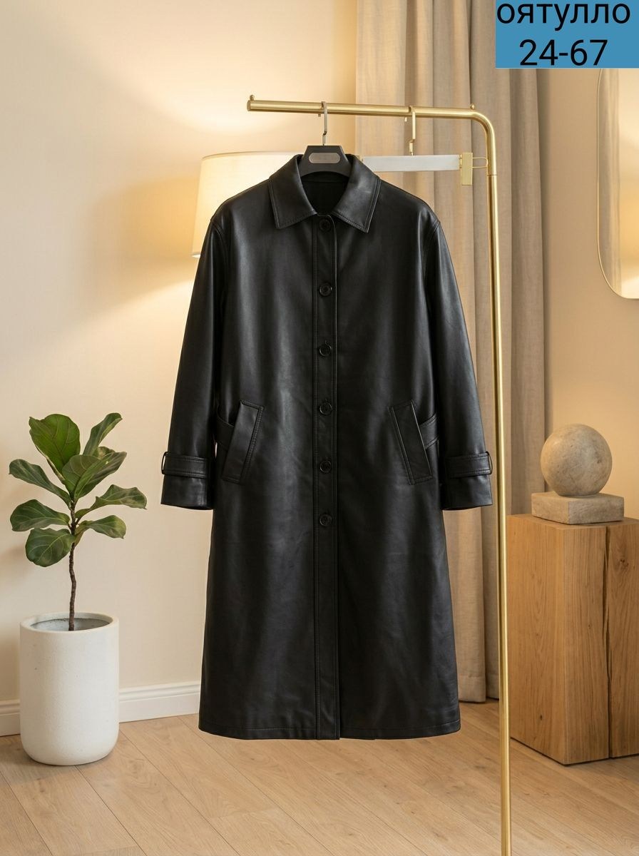 пальто из экокожи,кожаный плащ женский,кожаное пальто,кожаный плащ женский 2026,кожаный плащ