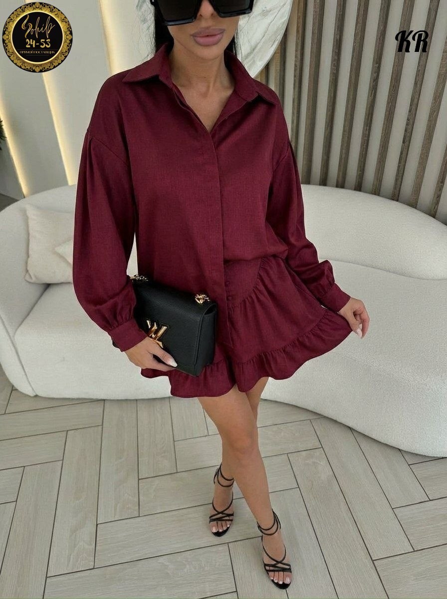 платье короткие,модное платье,костюм с юбкой,платья,платье с оборками