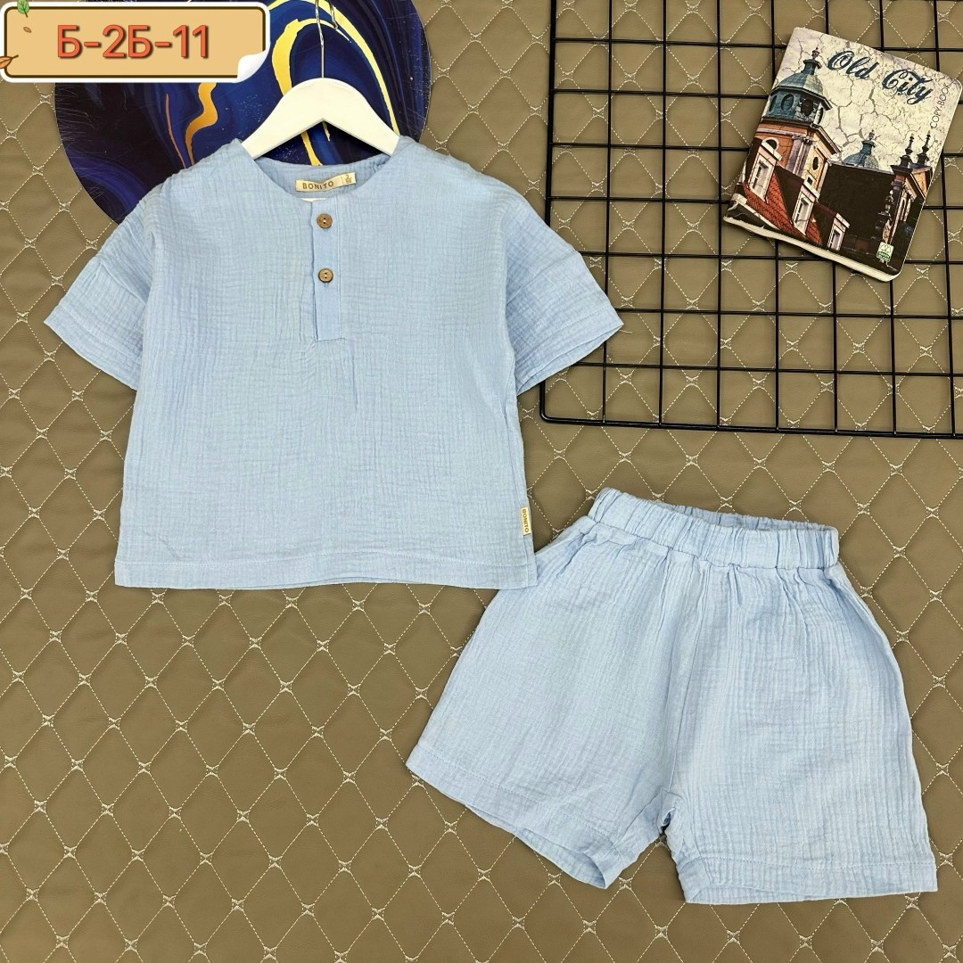 костюм муслиновый детский,муслиновый костюм для мальчика,муслиновый костюм для малыша,одежда мальчика,костюмчик