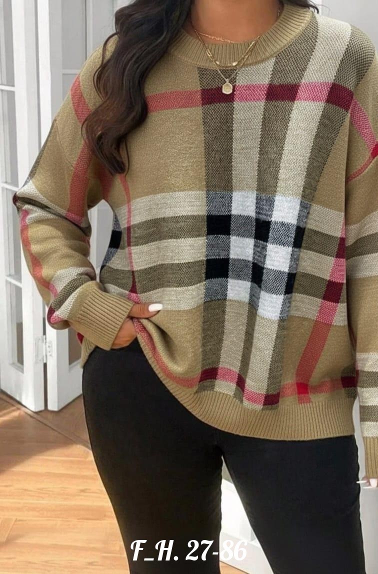 свитера женские,джемпер в клетку,джемпер женский в клетку,кофта женская свитер,свитер
