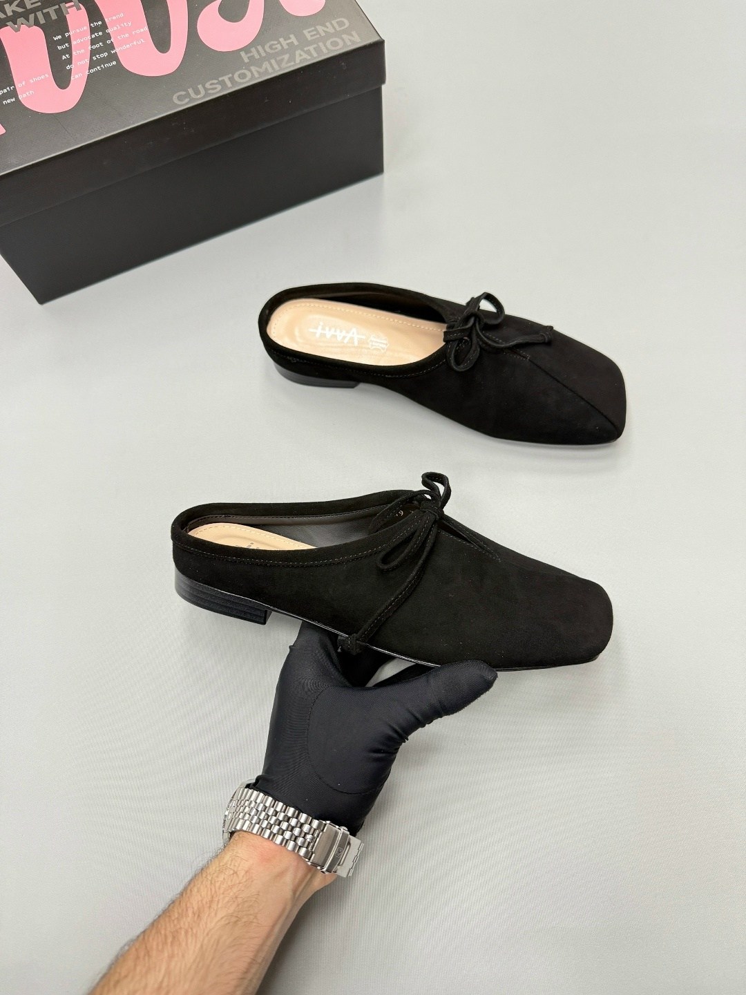 ,замшевые мюли,мюли женские,женские , мюли