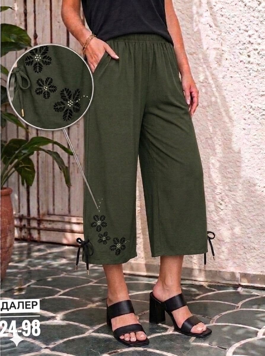 брюки бриджи,брюки широкие,одежда брюки,свободные брюки,брюки капри