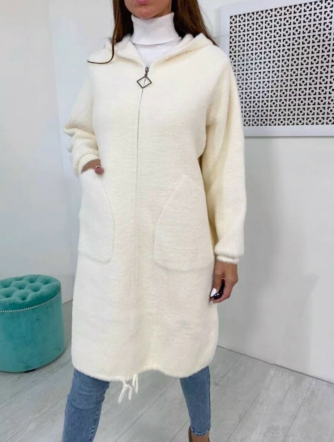 кардиган альпака,кардиган пушистый,кардиган женский,кардиган,кардиган альпака удлинённый maria beautiful