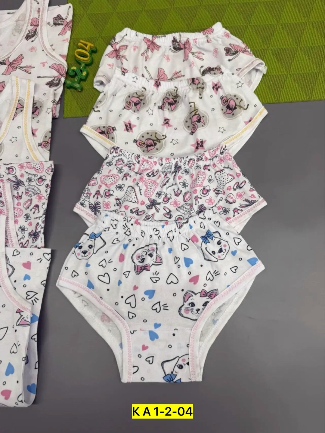 комплект детского нижнего белья,комплект детский девочка (майка, трусы) № uz025,комплект майка трусы,комплект майка трусы для девочки,белье детское комплект