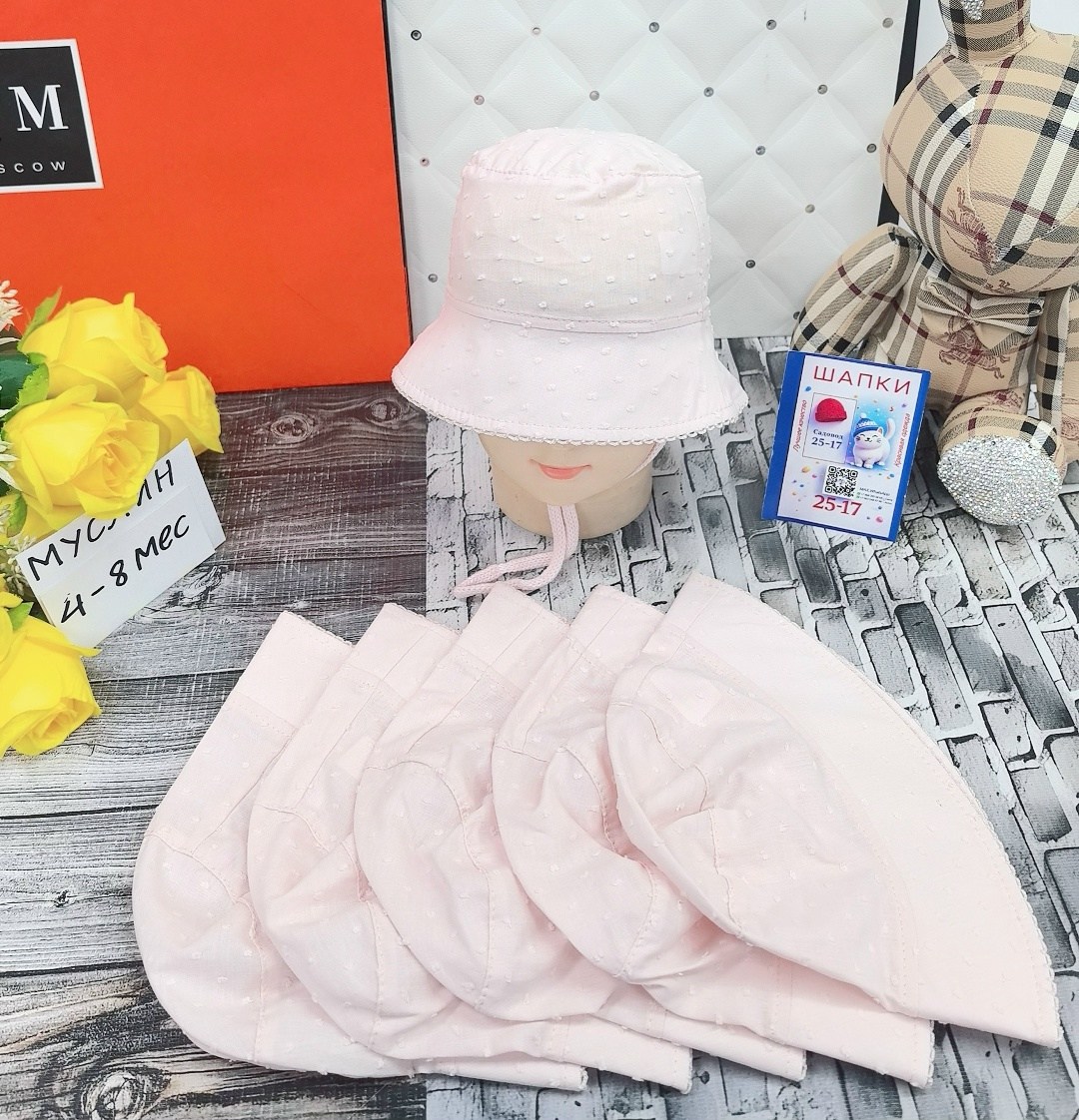 детская панамка,панамка,панама для девочек,розовая панамка детская,летняя панамка