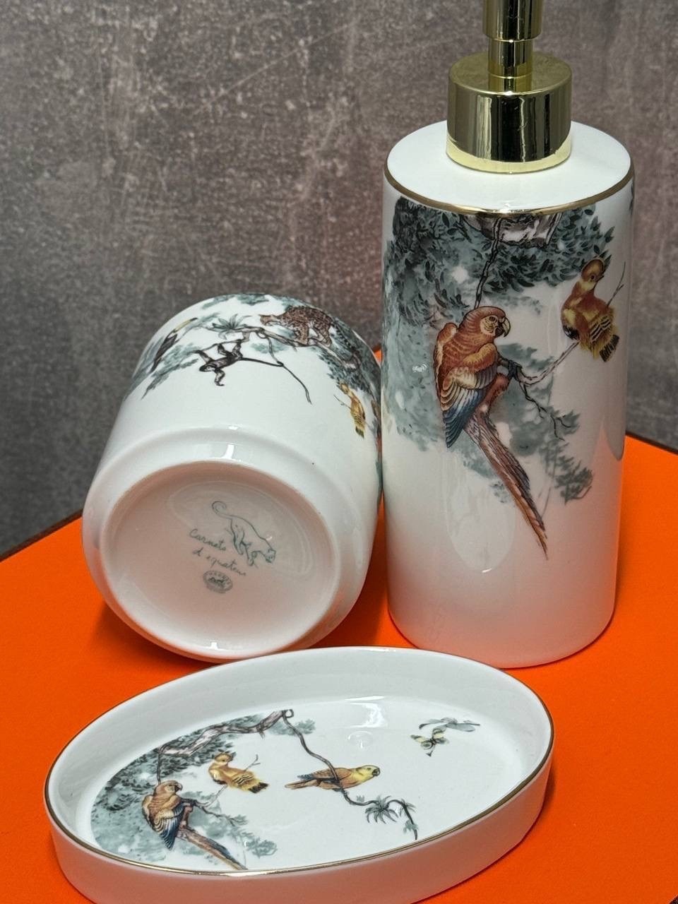 набор для ванны hermes,гермес наборы для ванной,набор для ванной,аксессуары для ванной набор,набор аксессуаров для ванной комнaты