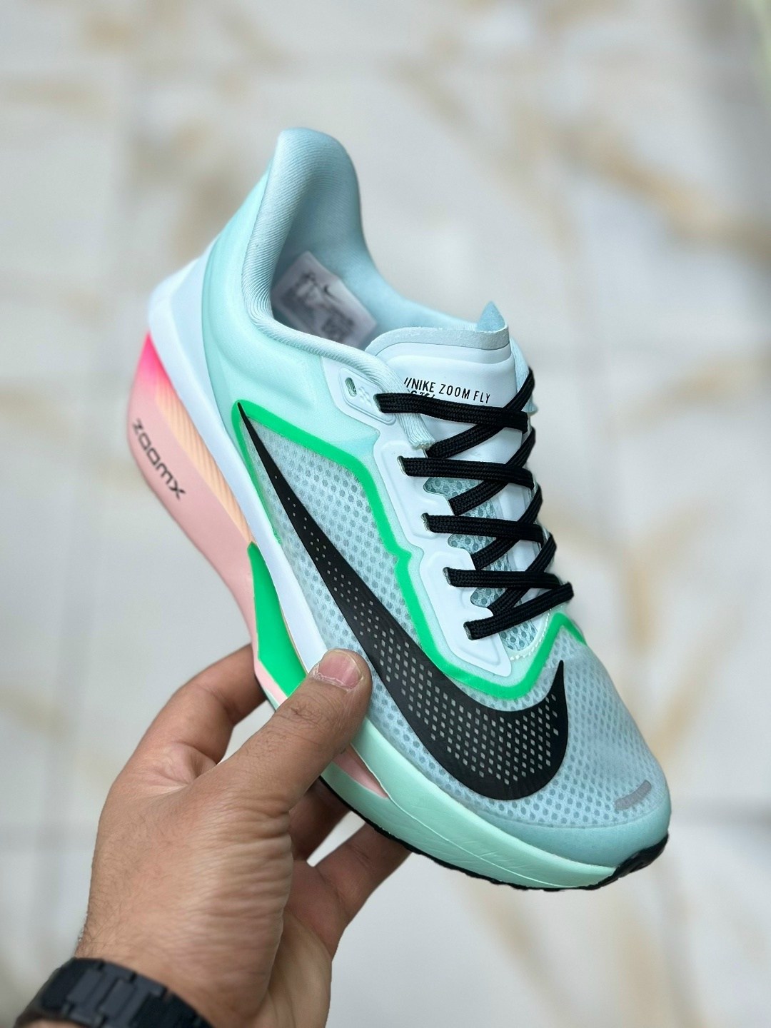 кроссовки,кроссовки nike,nike zoom fly 6,кроссовки для бега nike running shoes zoom fly 6 слоновая кость,кроссовки женскиe