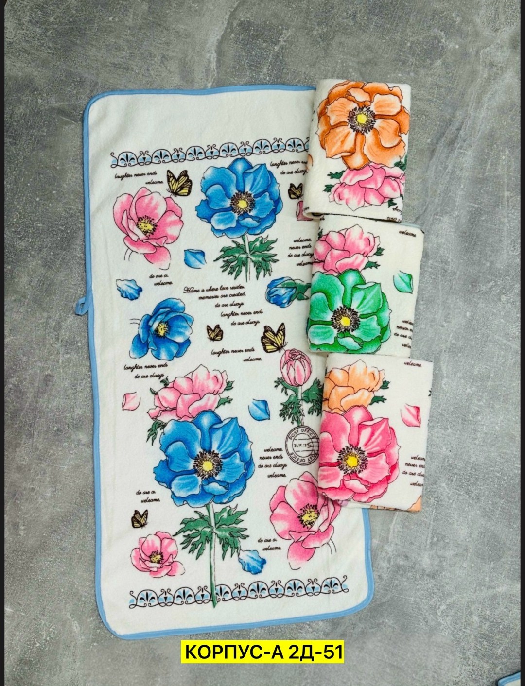 кухонный набор полотенец,набор подарочный для кухни (полотенце, прихватка, рукавица),набор кухонных полотенец цветы 3 шт,полотенца для кухни,кухонные полотенца
