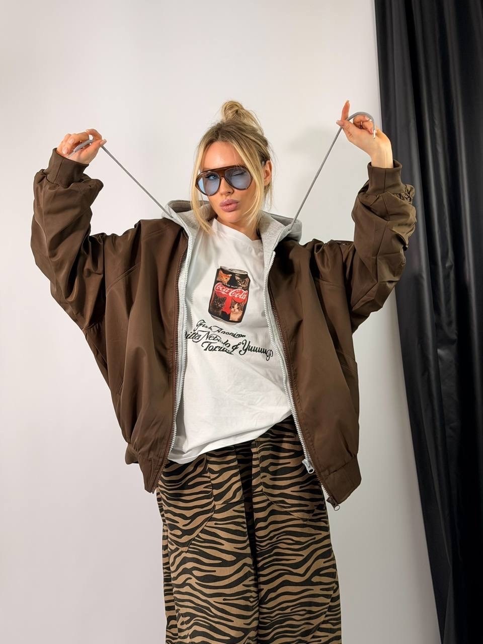 широкие брюки карго,модные стили,широкие брюки