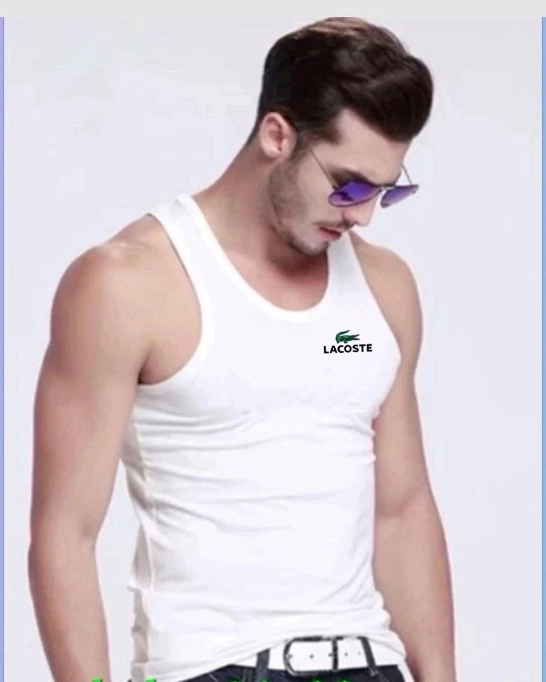 майка мужская,белая майка мужская,майка для мужчин,мужская майка без рукавов,майка lacoste мужская спортивная