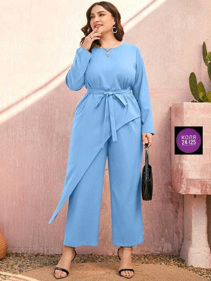 одежда для полных,вечерние костюмы,одежда для женщин,праздничный брючный костюм,брючный комплект