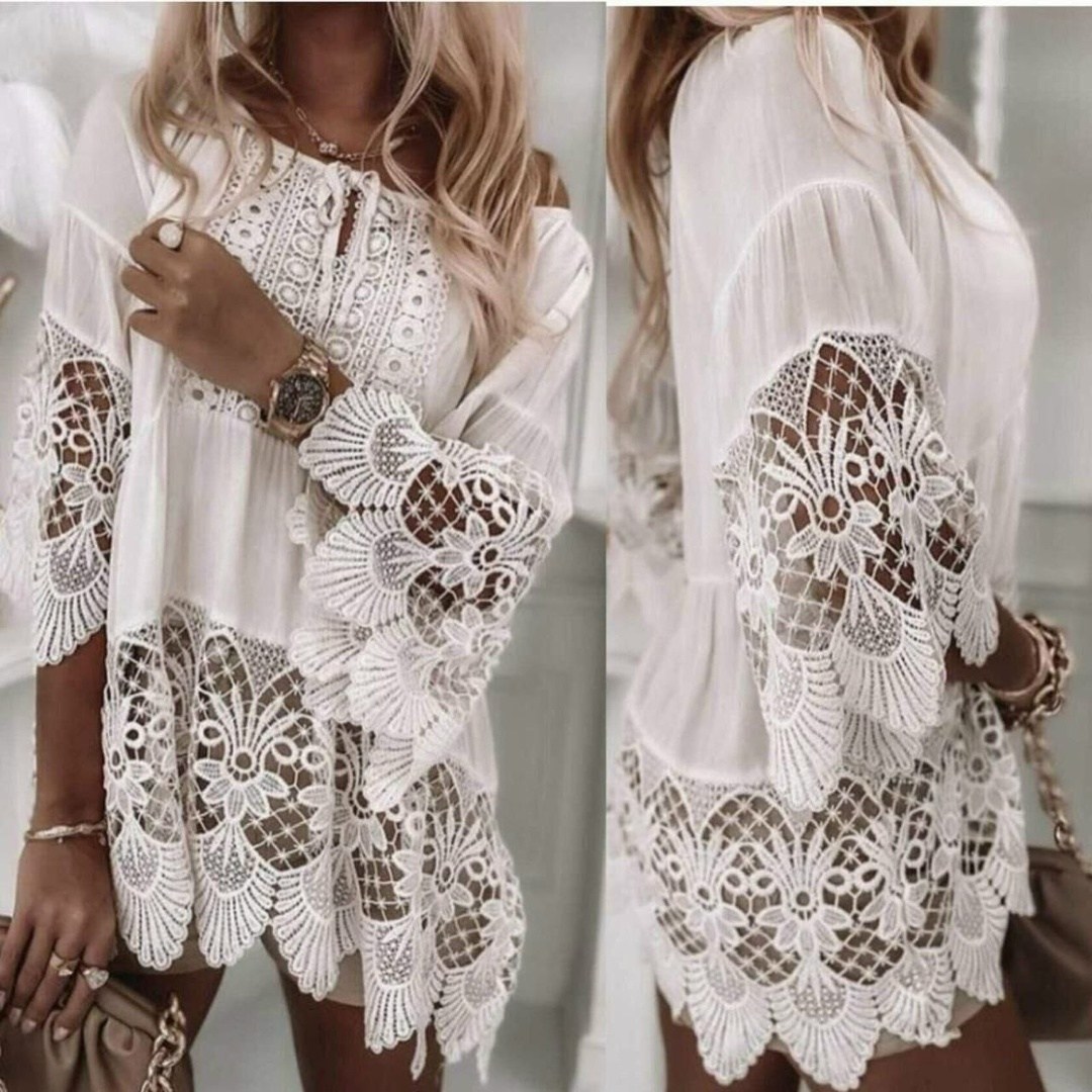 блузка с кружевом удлиненная,блузка кружевная,блузка кружевная праздничная винтажная,гипюровая блузка,блузка с кружевом удлиненная праздничная