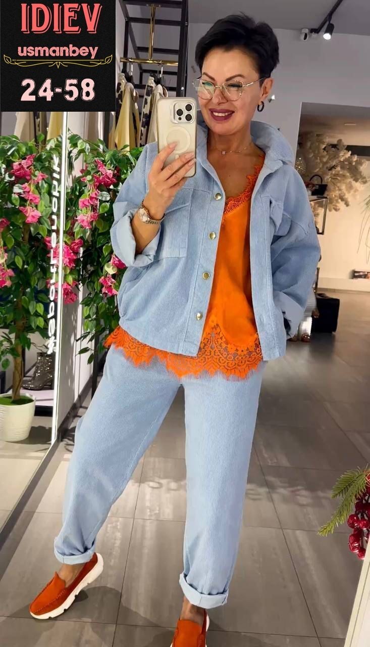 костюм двойка вельвет,костюм женский,брючный костюм,стильные костюмы,женский брючный костюм