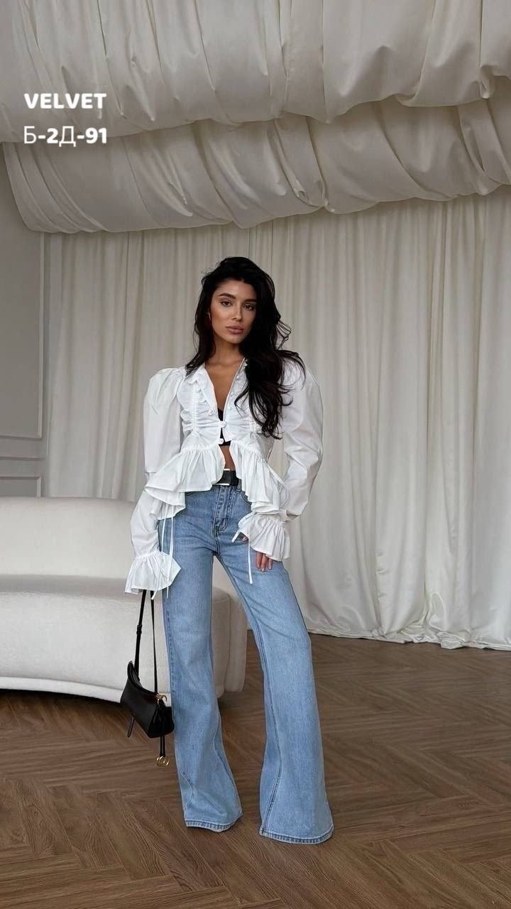 блузка с оборками,блузка модная,рубашка с рюшами,кофта женская,рубашка женская с рюшами