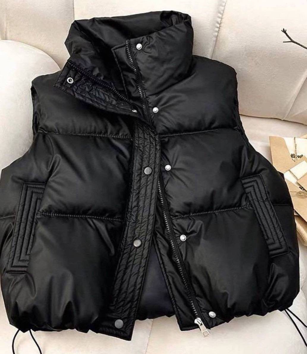 жилет женский черный,жилет женский,пуховой жилет,жилет утепленный,жилетка женская