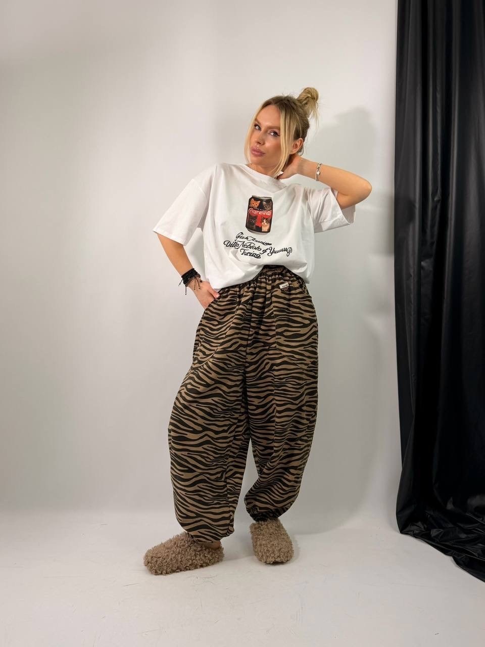 широкие брюки карго,модные стили,широкие брюки