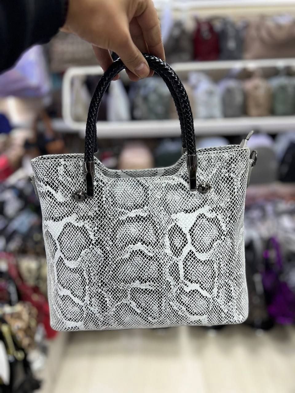 сумка,женская сумка,сумка из кожи питона,сумка из натуральной кожи питона,сумка жен