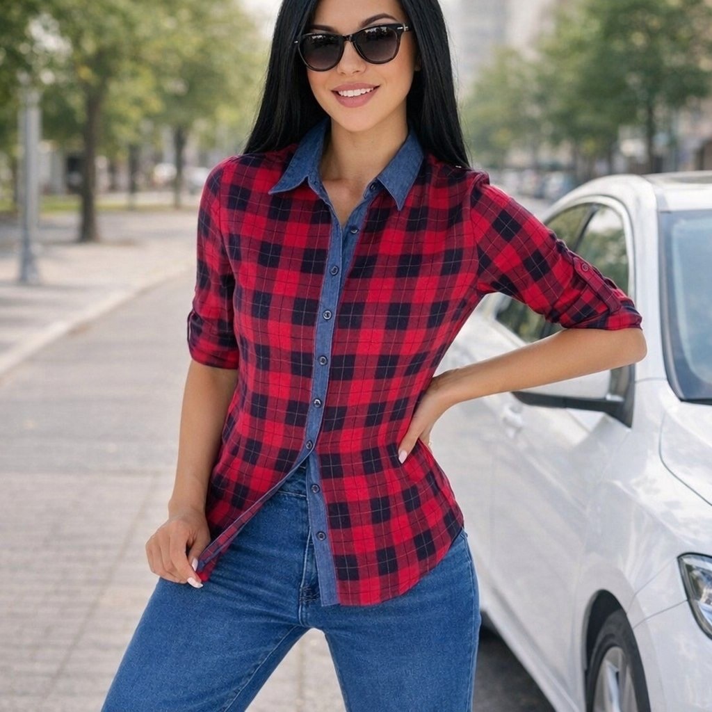 рубашка в клетку женская,рубашка женская,рубашка в клетку,клетчатая рубашка,рубашка модная