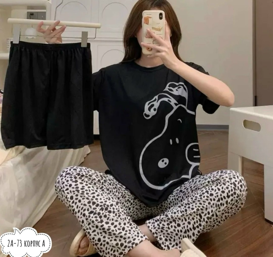 пижама женская,комплект пижама,пижама женская с брюками,пижама тройка,пижама для женщин