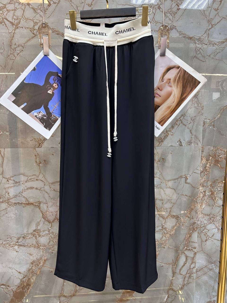 брюки chanel,штаны,брюки штаны,повседневные брюки,широкие брюки