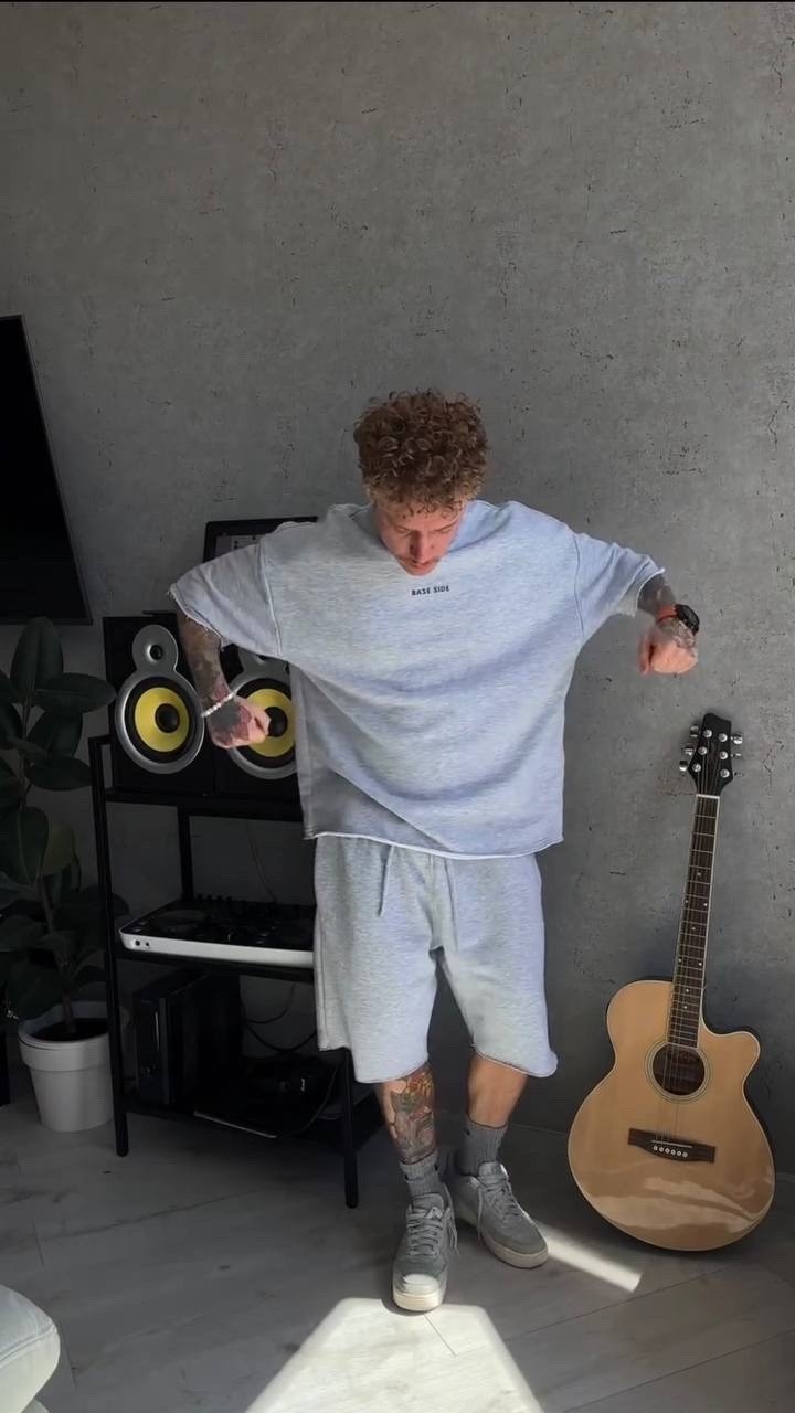 летний костюм мужской оверсайз,летний костюм оверсайз,костюм оверсайз мужской,костюм оверсайз шорты,костюм мужской летний с шортами и футболкой anni store