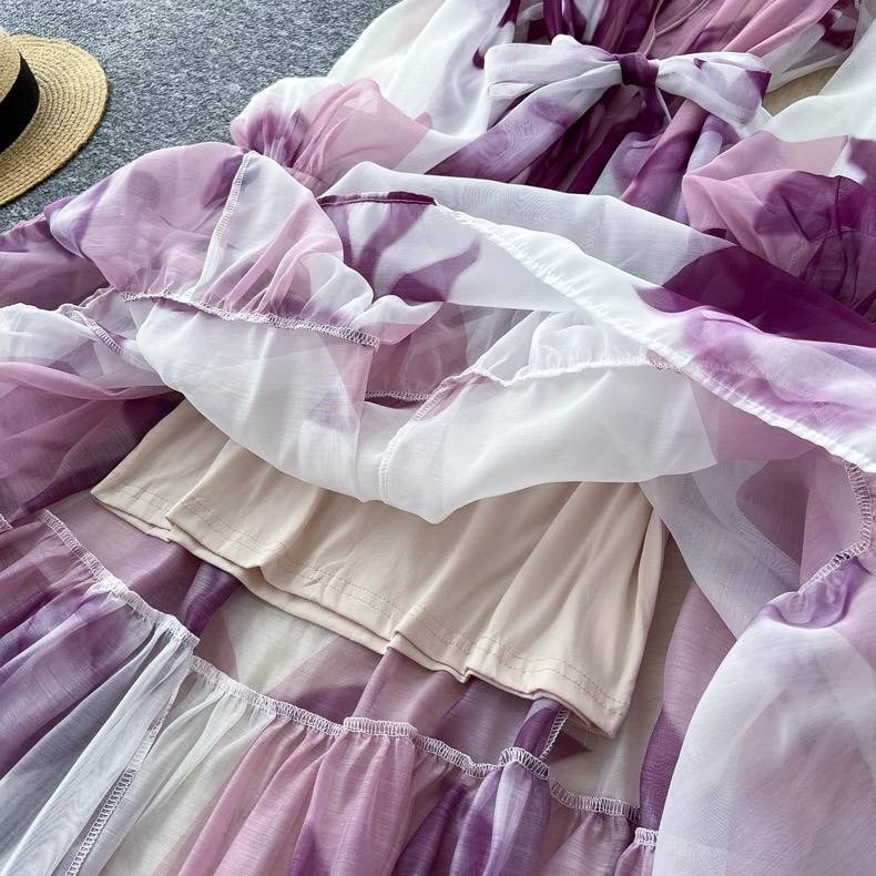 платье с длинными рукавами,длинное платье,шифоновое платье,платье винтажное, платье