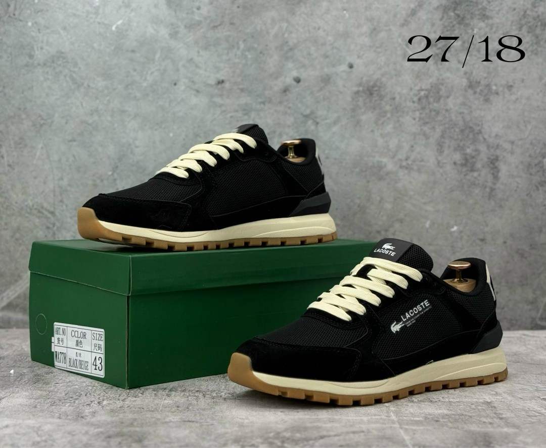 кроссовки мужской lacoste,кроссовки lacoste,мужские кроссовки lacoste осенние черные,кроссовки мужской женский lacoste текстиль бег,