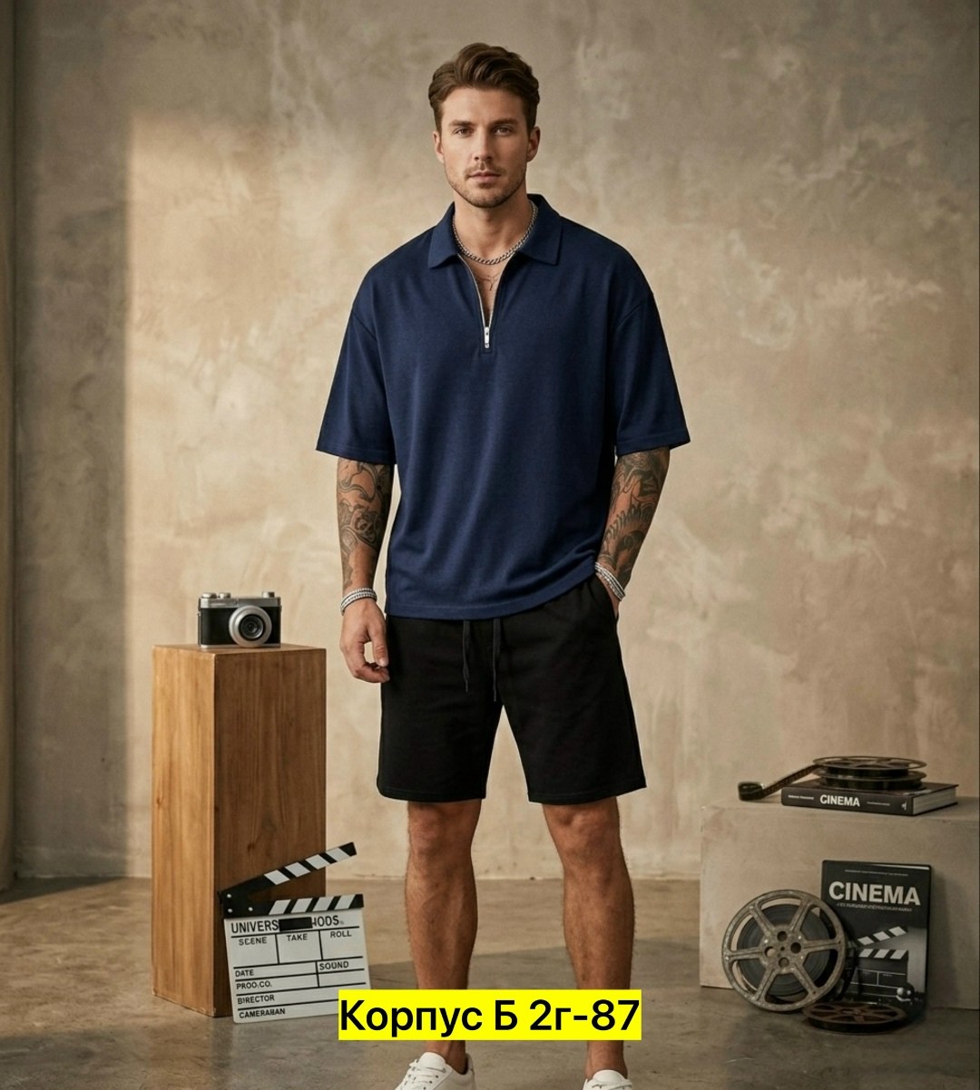мужской костюм с шортами,поло футболка мужская,мужская мода,костюм с шортам,