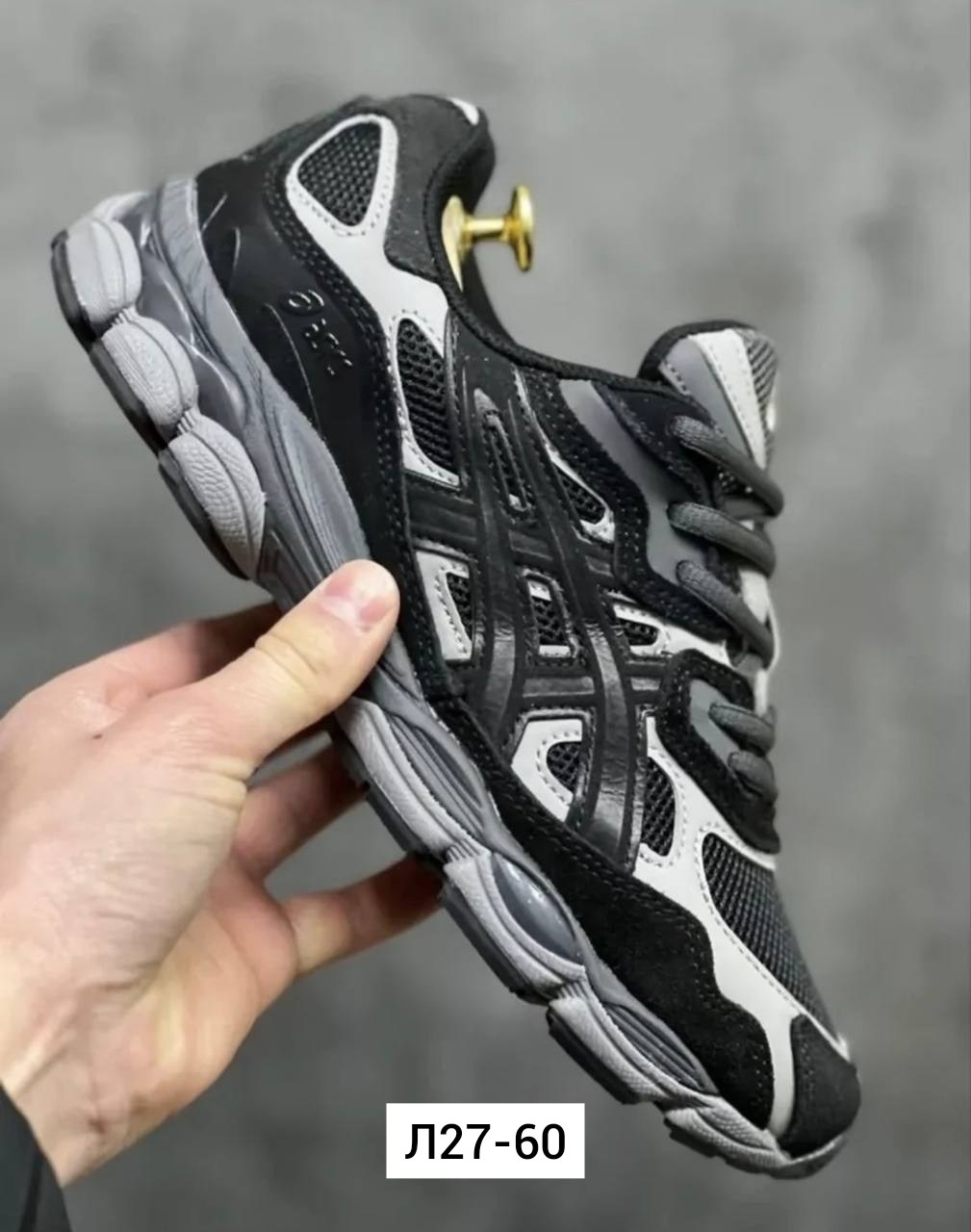 кроссовки мужские gel nyc asics,кроссовки мужские asics,кроссовки спортивная  asics цвет черный серый,кроссовки asics gel nyc,кроссовки летние gel nyc asics цвет черный