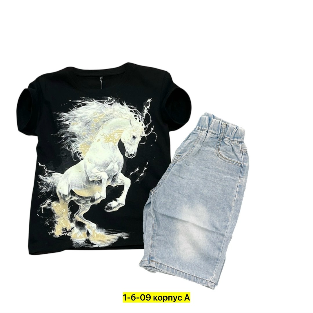 комплект детской одежды для мальчика,футболка с лошадьми,одежда для мальчиков,комплект одежды для мальчика,комплект одежды для маленьких мальчиков