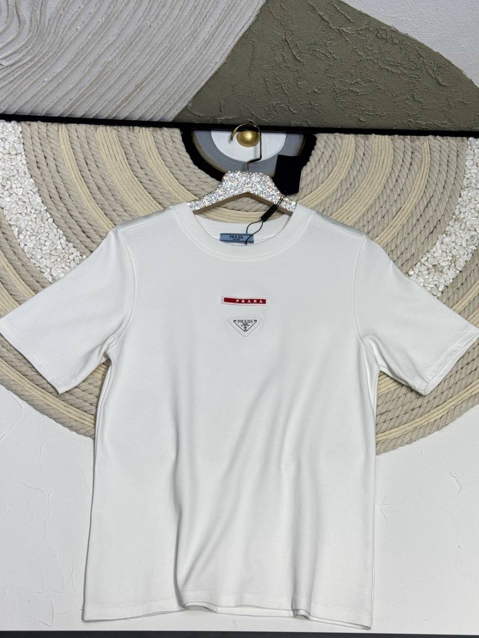 футболка prada,футболки женская,футболка prada milano,футболка с лого,футболка прада
