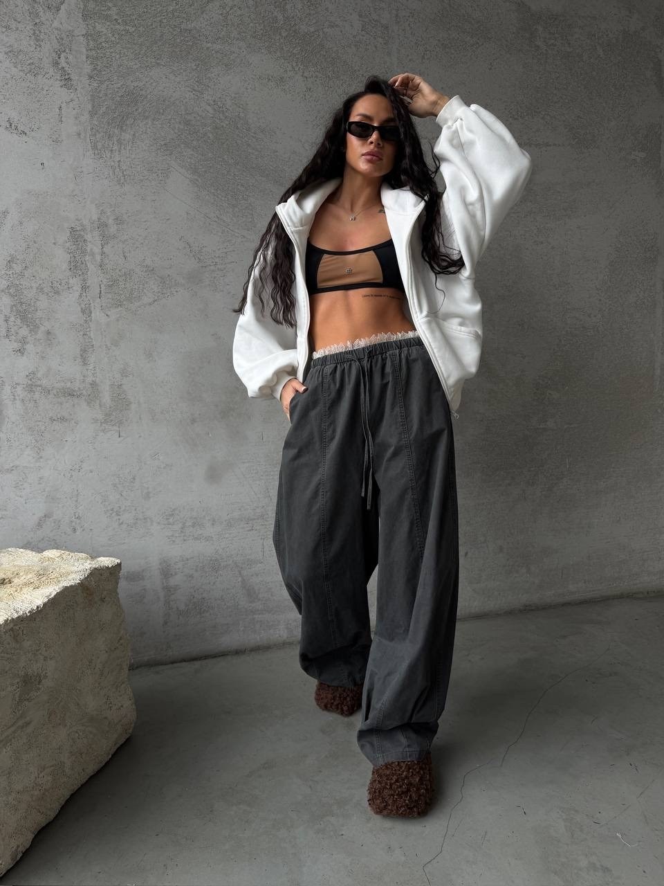 брюки карго широкие,брюках карго,широкие брюки,свободные брюки,модные брюки