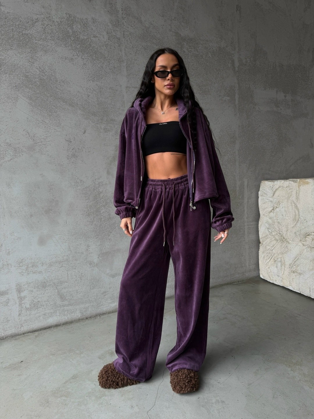 велюровый костюм,костюм спортивный с брюками палаццо из мягкого велюра,спортивный велюровый костюм,велюровый костюм тройка,костюм спортивный