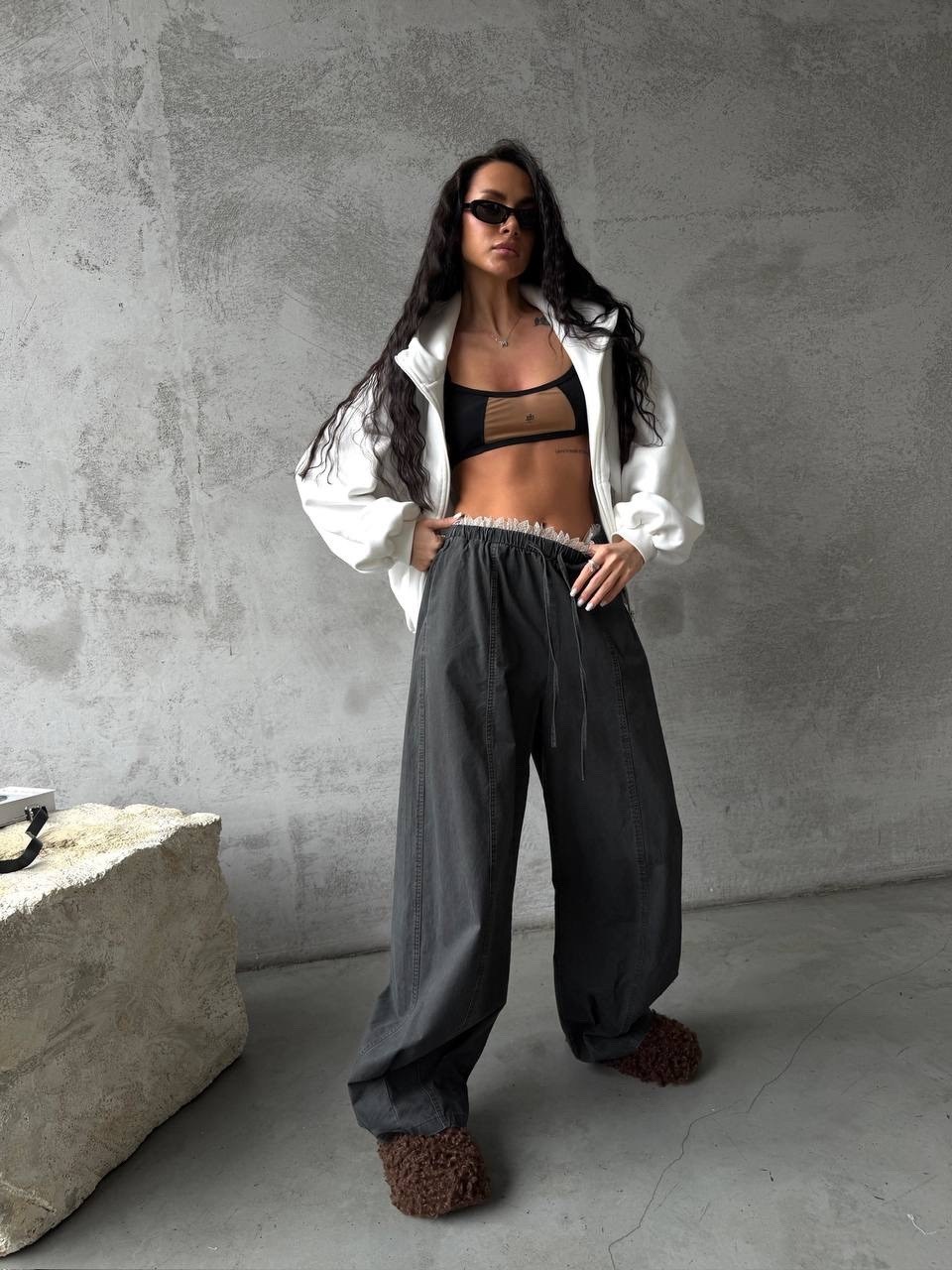 брюки карго широкие,брюках карго,широкие брюки,свободные брюки,модные брюки