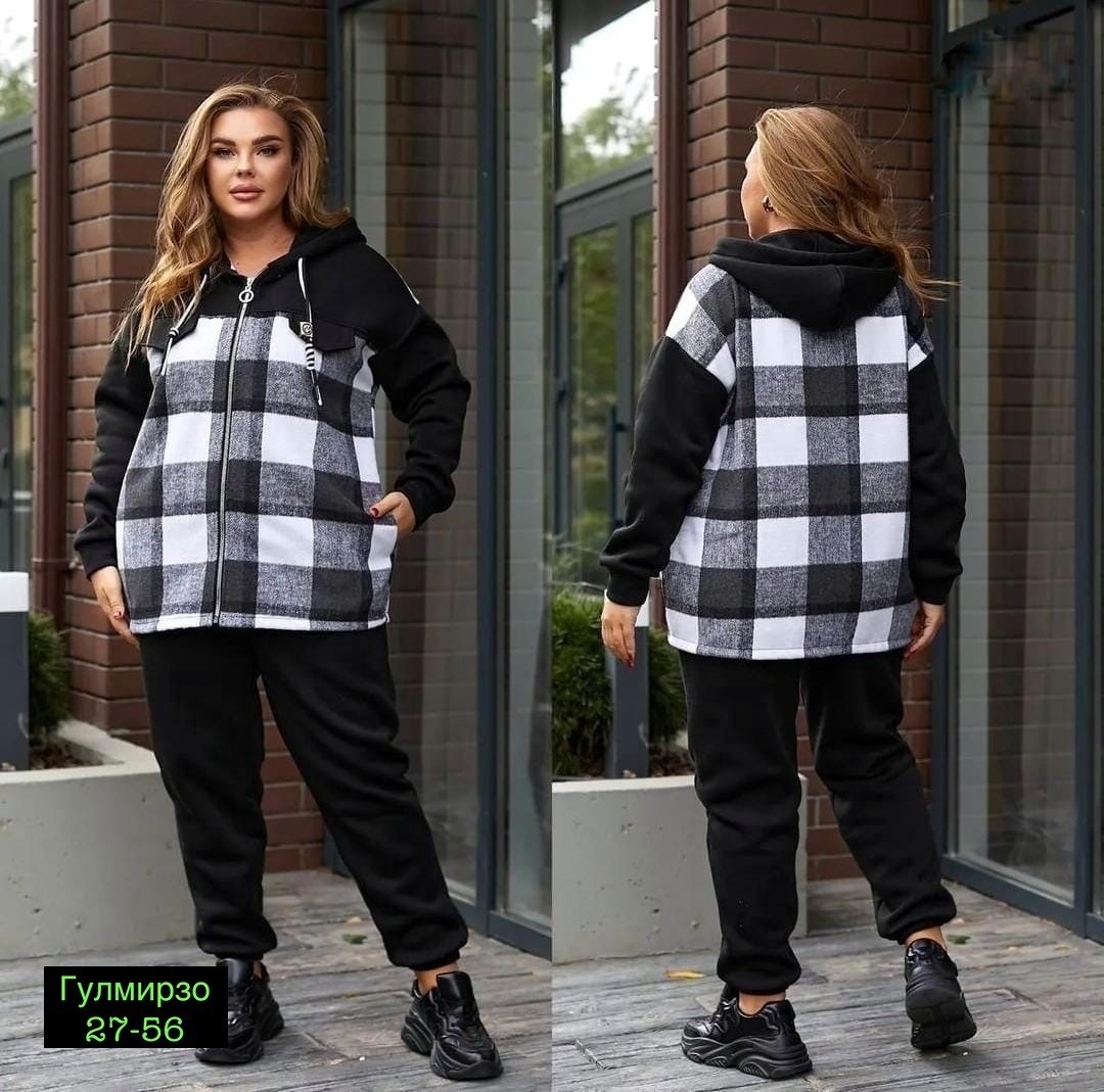 костюм-двойка,костюм на флисе,спортивные костюмы женские батал на флисе,одежда для взрослых,женский костюм на флисе