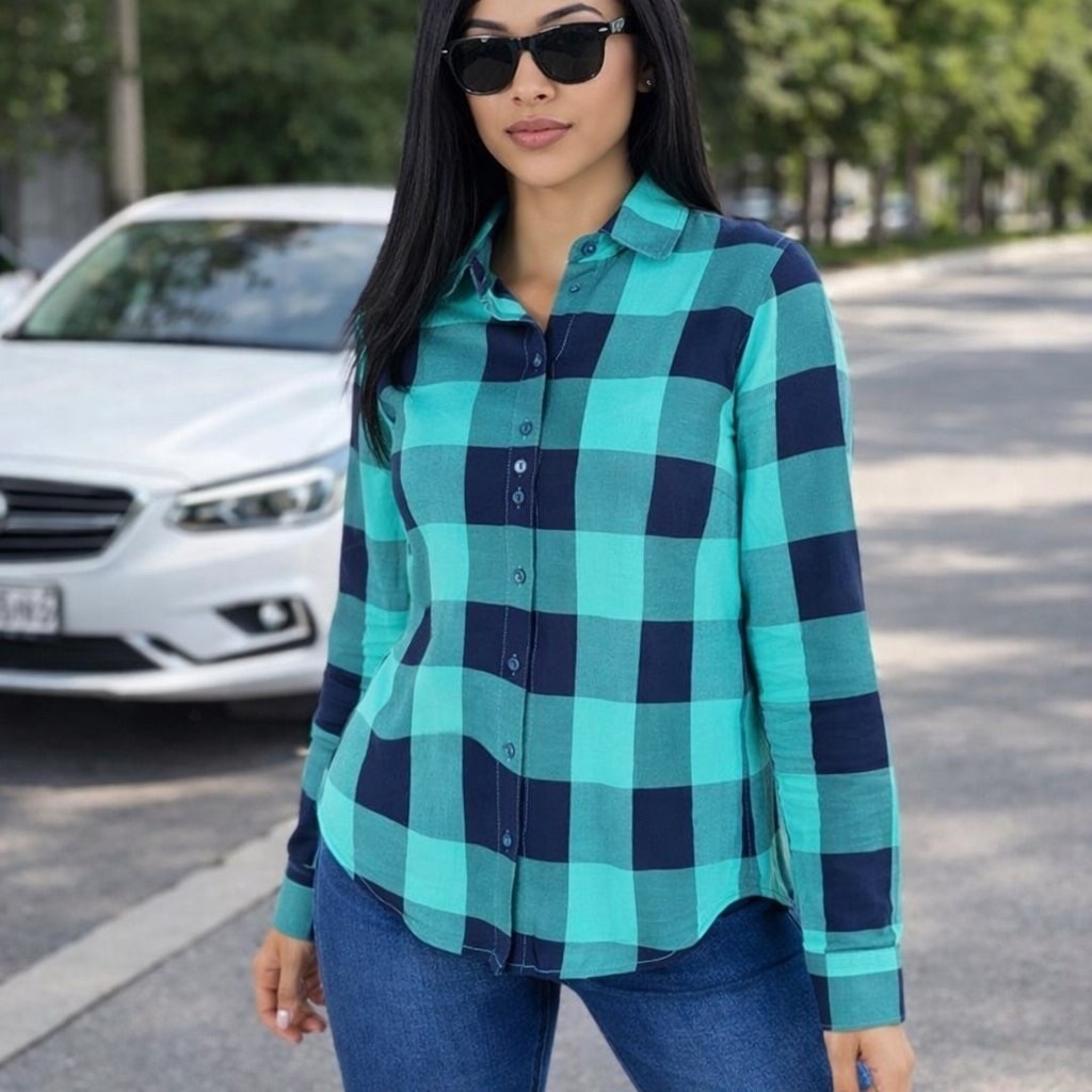 рубашка в клетку женская,рубашка женская,рубашка в клетку,клетчатая рубашка,рубашка модная