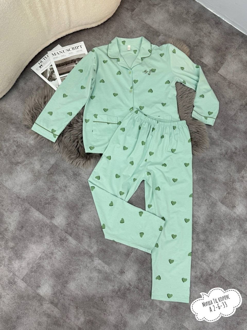 женская пижама,муслиновая пижама со штанами и рубашкой,пижама,пижама хлопковая со штанами ханилайт,комплект пижама