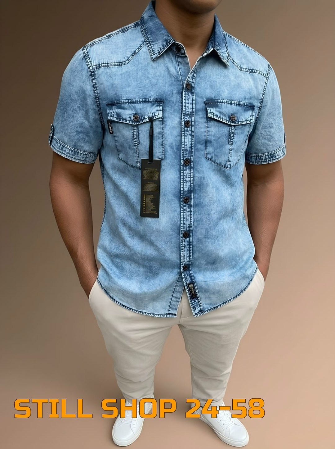 рубашка джинсовая мужская,рубашка джинса,джинсовая рубашка,рубашка повседневная,джинсовая рубашка с коротким рукавом мужская