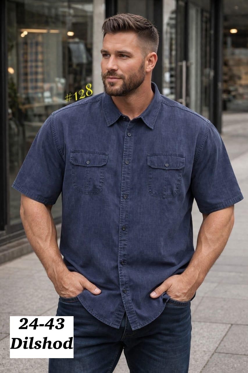 джинсовые рубашки мужские,рубашка джинса,повседневная рубашка,рубашка мужская,мужская джинсовая рубашка с коротким рукавом